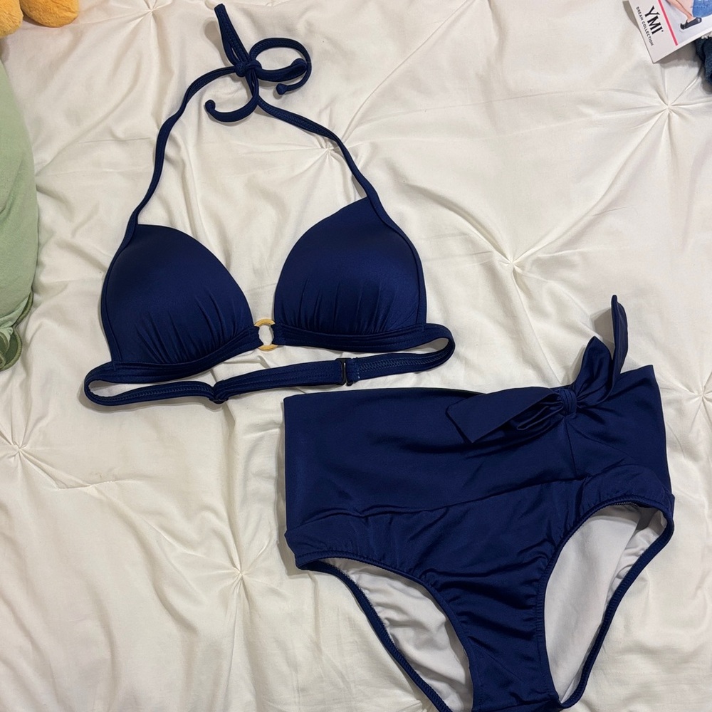 Venus Navy Blue Bikini Set